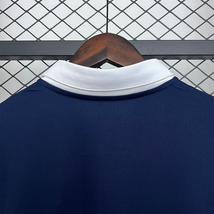 France 2014 Home Jersey Long Sleeve – Retro Version - Image 3