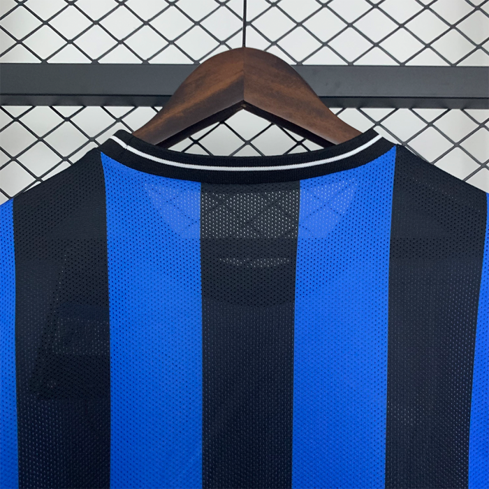 Inter Milan 2009/10 Home Jersey Champions League Edition Long Sleeve – Retro Version - Image 3