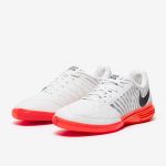 Nike Lunar Gato 2 IC - Platinum Tint/Black/Bright Crimson - Image 2