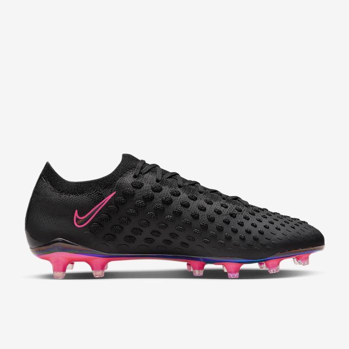 Nike Phantom Ultra Venom Elite FG Black/Pink - Image 5