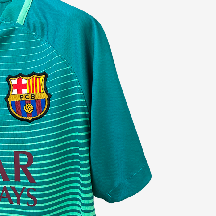Barcelona 2016/17 Third Jersey – Retro Version - Image 4