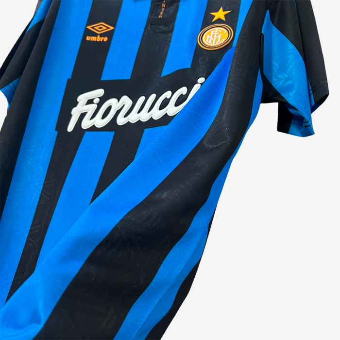Inter Milan 1992/94 Home Jersey – Retro Version - Image 4