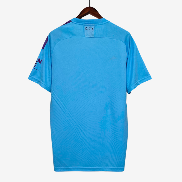 Manchester City 2019/20 Home Jersey – Retro Version - Image 3