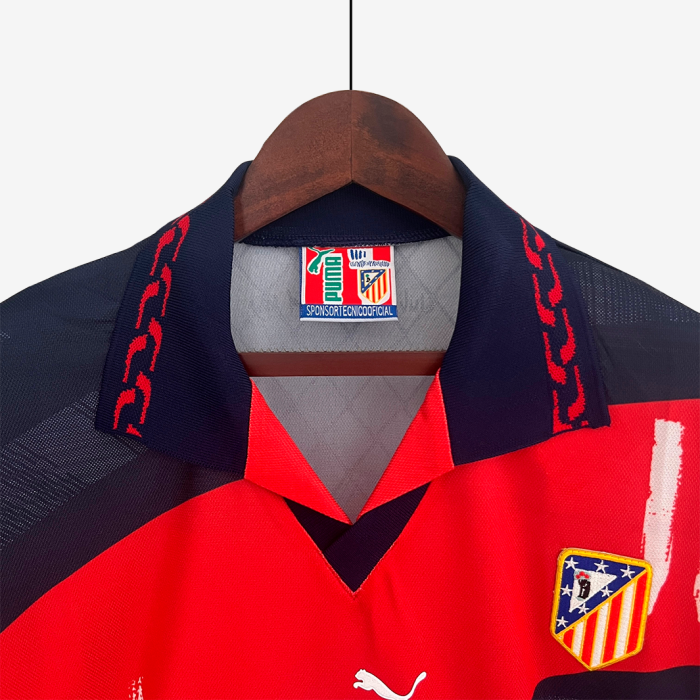 Atletico Madrid 1996/97 Away Jersey – Retro Version - Image 4