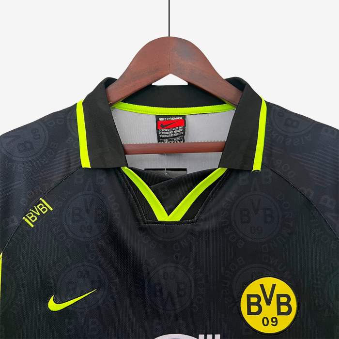 Borussia Dortmund 1996/97 Away Jersey – Retro Version - Image 4