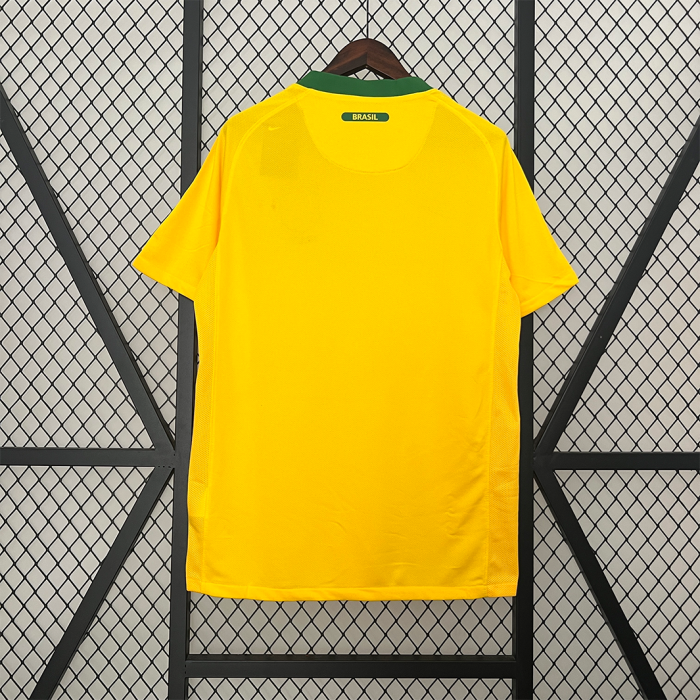 Brazil 2010 Home Jersey – Retro Version - Image 4