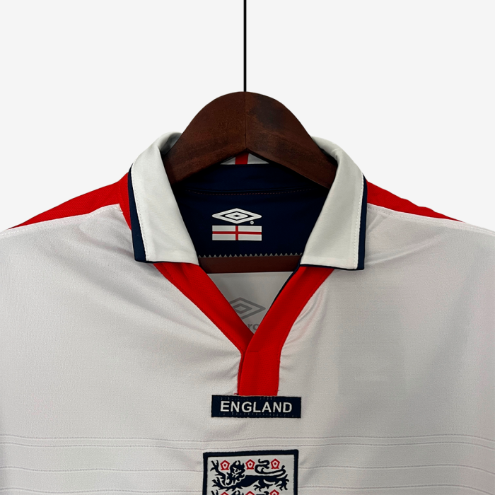 England 2004 Home Jersey – Retro Version - Image 4