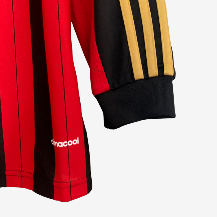 AC Milan 2013/14 Home Jersey Long Sleeve – Retro Version - Image 4