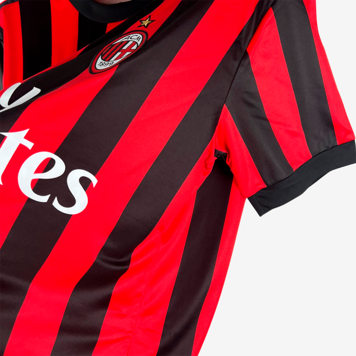 AC Milan 2017/18 Home Jersey – Retro Version - Image 4