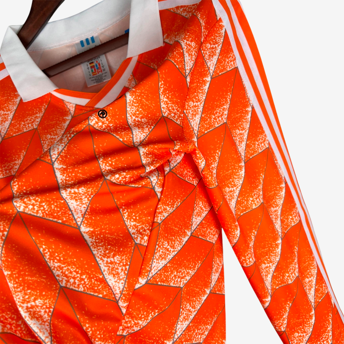 Netherlands 1998 Home Jersey Long Sleeve – Retro Version - Image 4