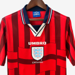 England 1998 Away Jersey – Retro Version - Image 5