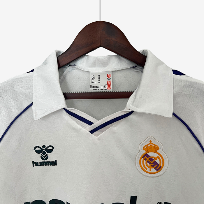Real Madrid 1988/89 Home Jersey – Retro Version - Image 5