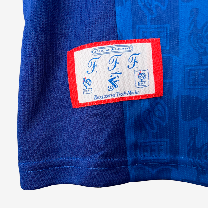 France 1996 Home Jersey – Retro Version - Image 5