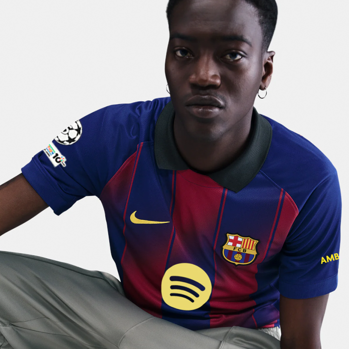 Barcelona 2025/26 Lamine Yamal #10 Home Jersey UCL – Fan Version - Image 4
