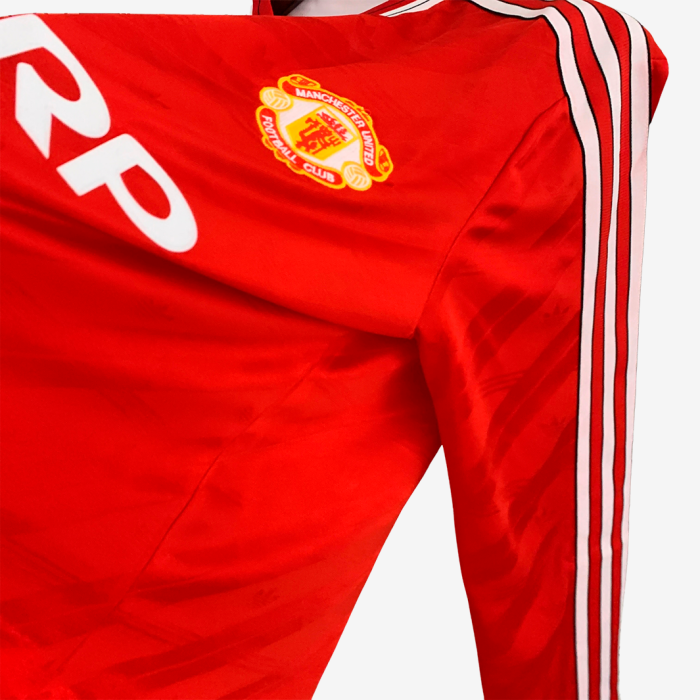 Manchester United 1986/88 Home Jersey Long Sleeve – Retro Version - Image 4