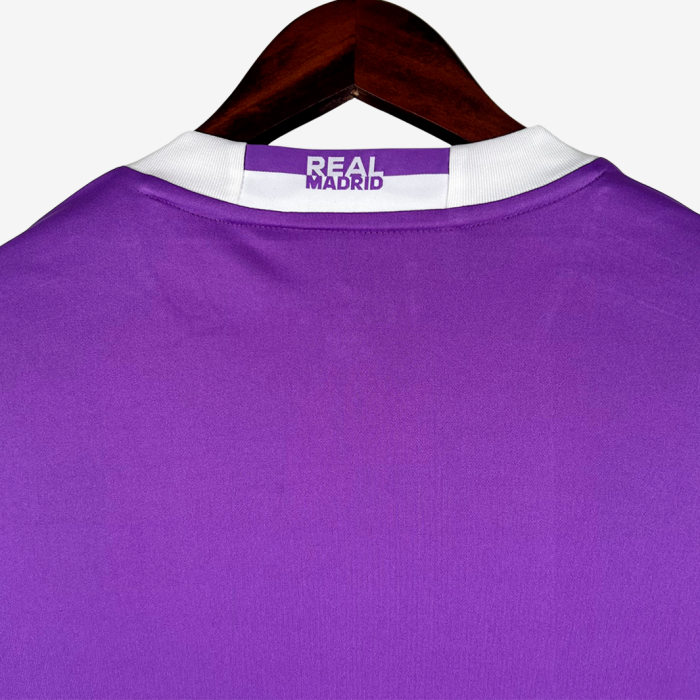 Real Madrid 2016/17 Away Jersey Long Sleeve – Retro Version - Image 5