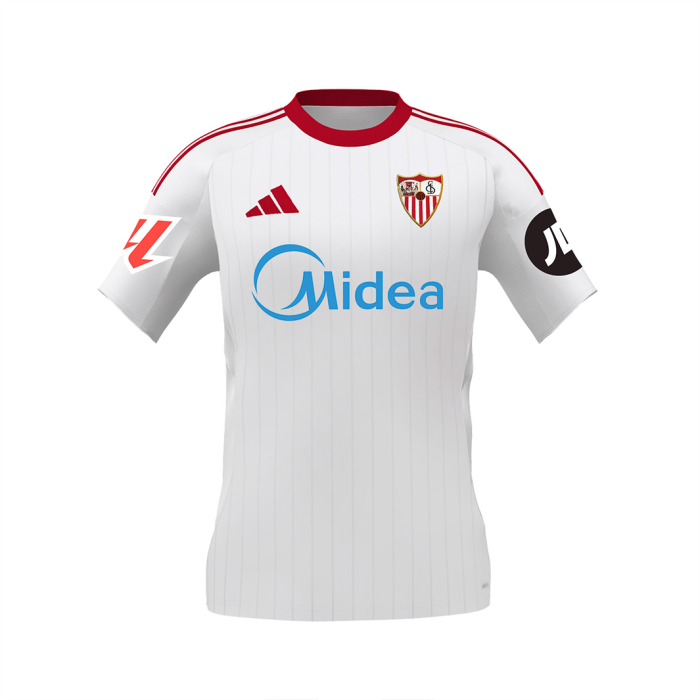 Sevilla 2025/26 Home Jersey - Fan Version - Image 1