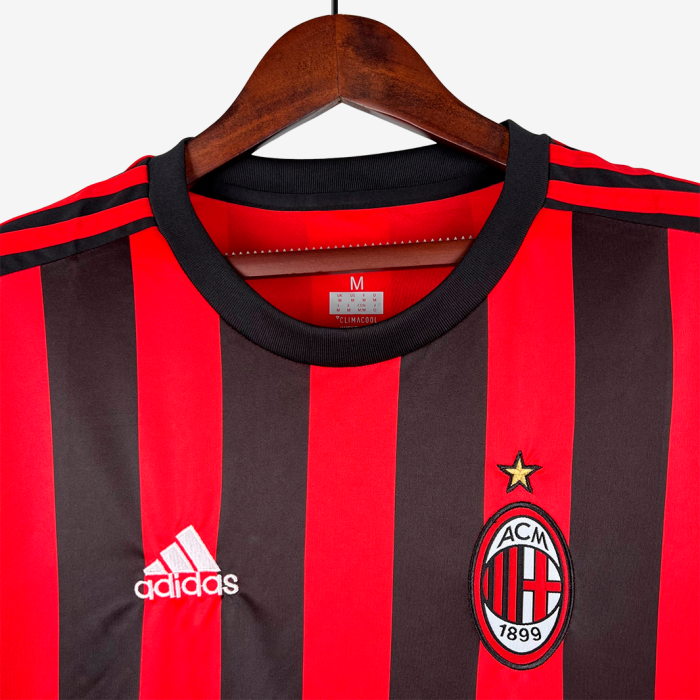 AC Milan 2017/18 Home Jersey – Retro Version - Image 5