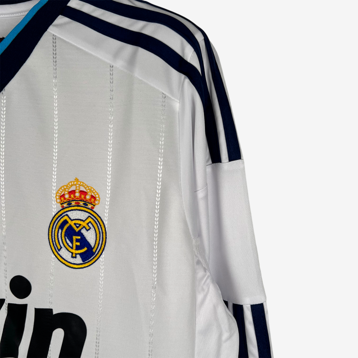 Real Madrid 2012/13 Home Jersey Long Sleeve – Retro Version - Image 5