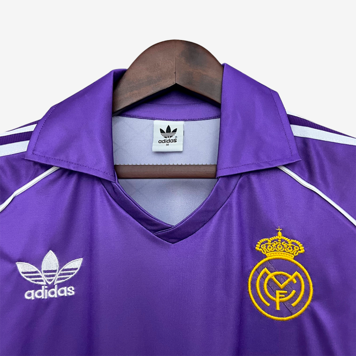 Real Madrid 1984/85 Away Jersey – Retro Version - Image 5
