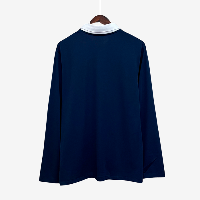 France 2014 Home Jersey Long Sleeve – Retro Version - Image 4