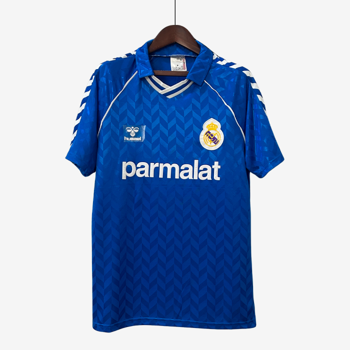 Real Madrid 1986/88 Away Jersey – Retro Version - Image 1