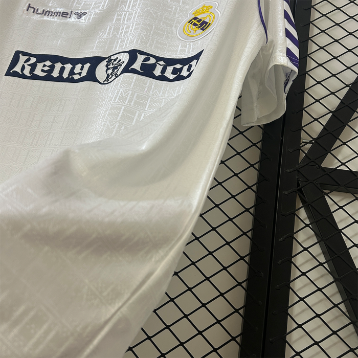 Real Madrid 1989/90 Home Jersey – Retro Version - Image 5