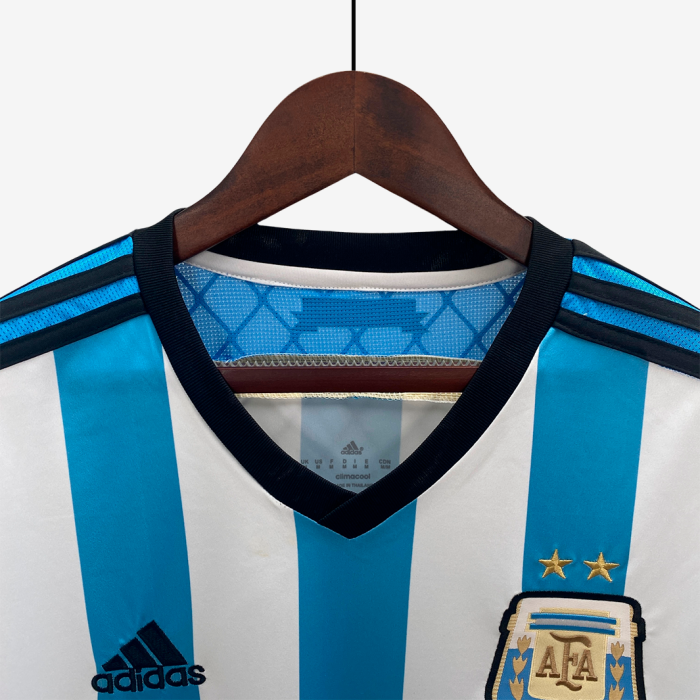 Argentina 2014 Home Jersey – Retro Version - Image 6