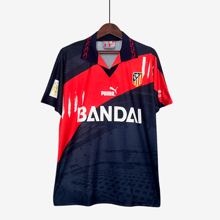 Atletico Madrid 1996/97 Away Jersey – Retro Version - Image 1
