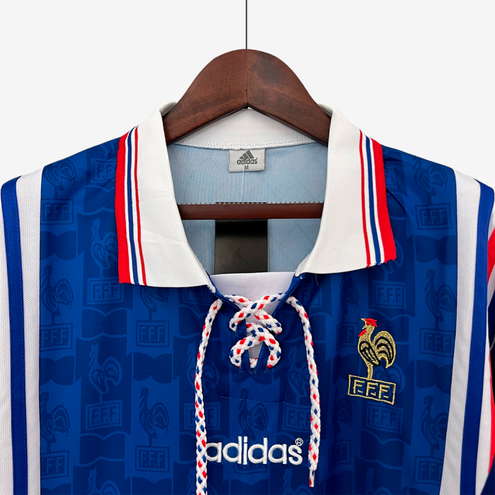 France 1996 Home Jersey – Retro Version - Image 6