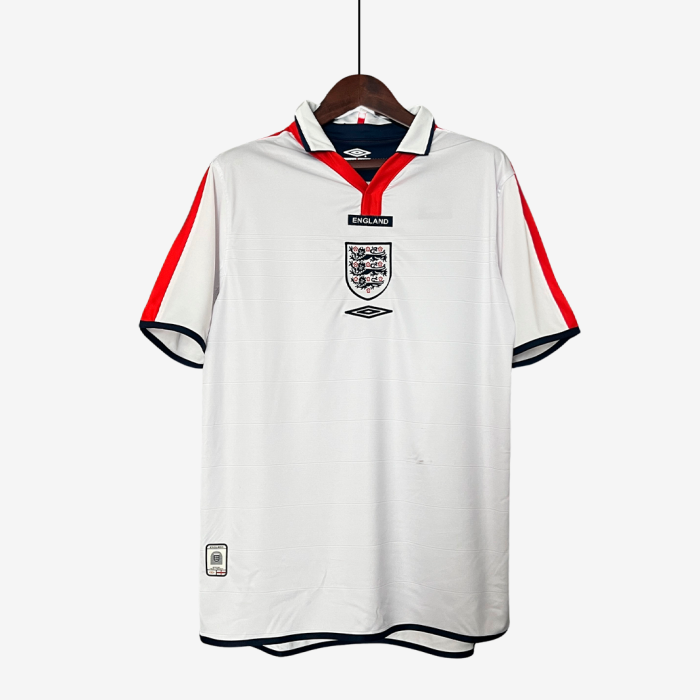 England 2004 Home Jersey – Retro Version - Image 1