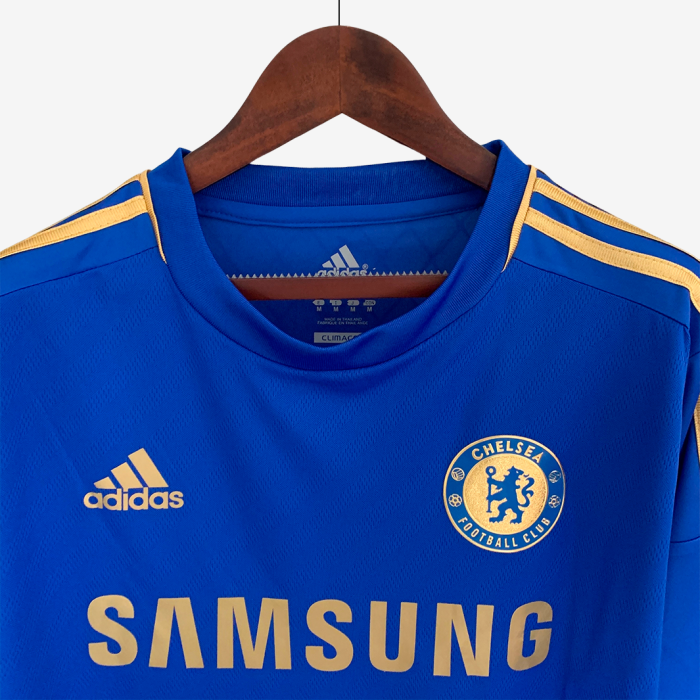 Chelsea 2012/13 Home Jersey Long Sleeve – Retro Version - Image 6