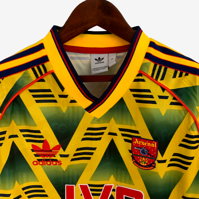 Arsenal 1991/93 Away Jersey Long Sleeve – Retro Version - Image 6