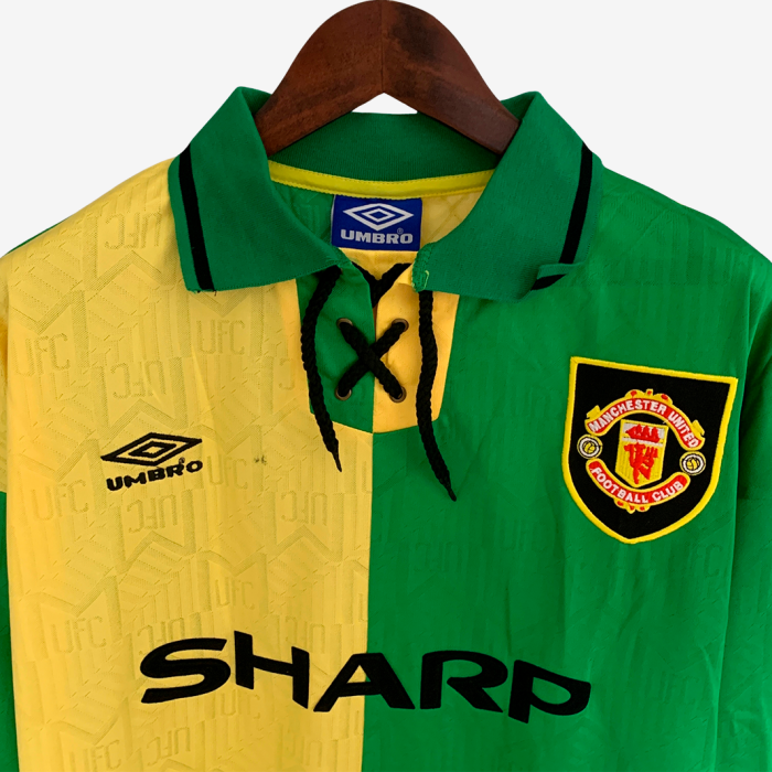 Manchester United 1992/94 Third Jersey Long Sleeve – Retro Version - Image 6