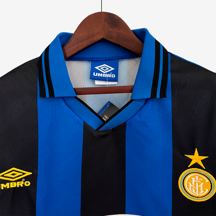 Inter Milan 1995/96 Home Jersey – Retro Version - Image 6