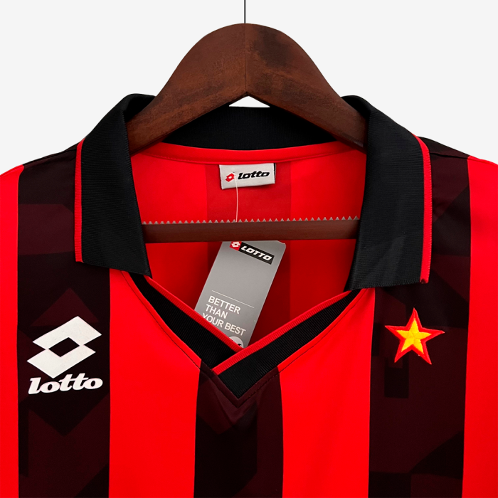 AC Milan 1988/89 Home Jersey – Retro Version - Image 6