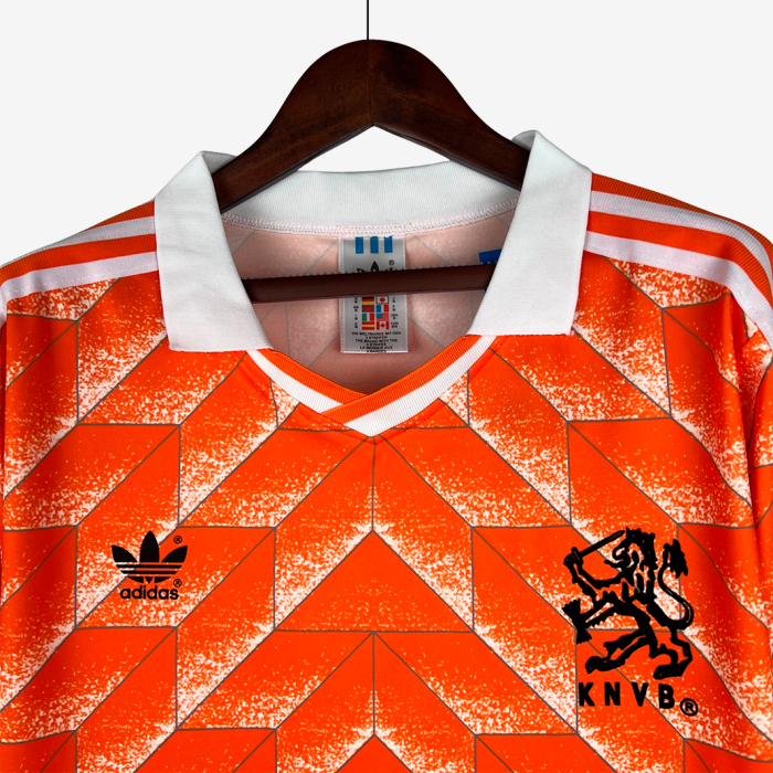 Netherlands 1998 Home Jersey Long Sleeve – Retro Version - Image 6