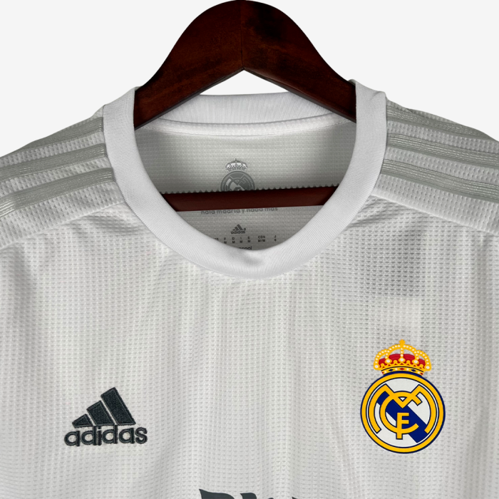 Real Madrid 2015/16 Home Jersey Long Sleeve – Retro Version - Image 6