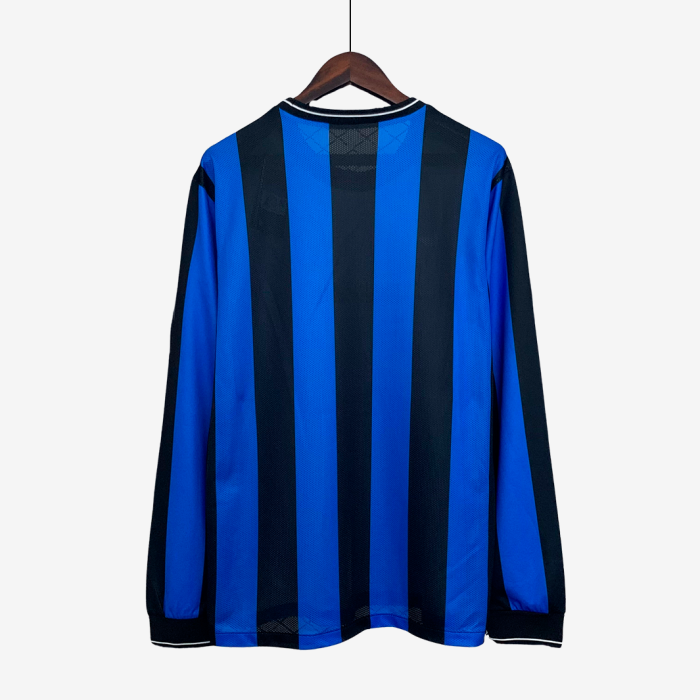 Inter Milan 2009/10 Home Jersey Champions League Edition Long Sleeve – Retro Version - Image 6