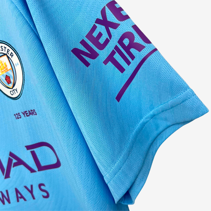 Manchester City 2019/20 Home Jersey – Retro Version - Image 6