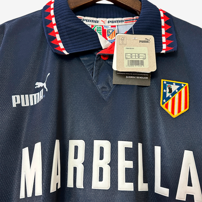 Atletico Madrid 1997/98 Away Jersey – Retro Version - Image 7