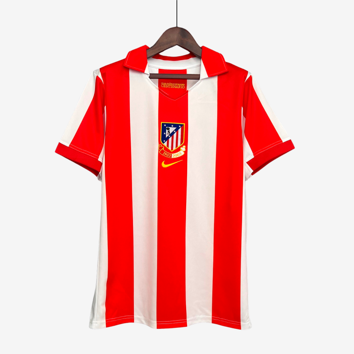 Atletico Madrid 2003/04 Home Centenary Jersey – Retro Version - Image 1