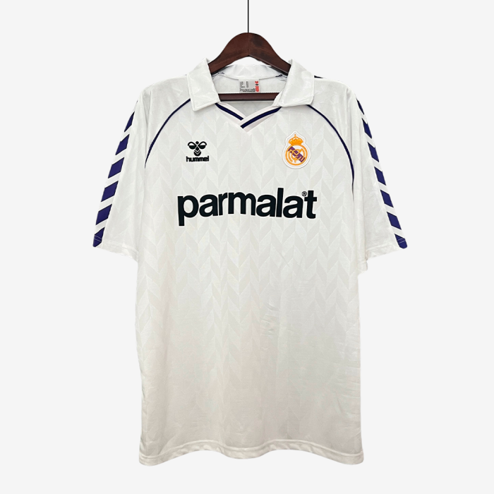 Real Madrid 1988/89 Home Jersey – Retro Version - Image 1