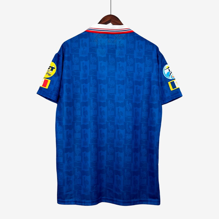 France 1996 Home Jersey – Retro Version - Image 7