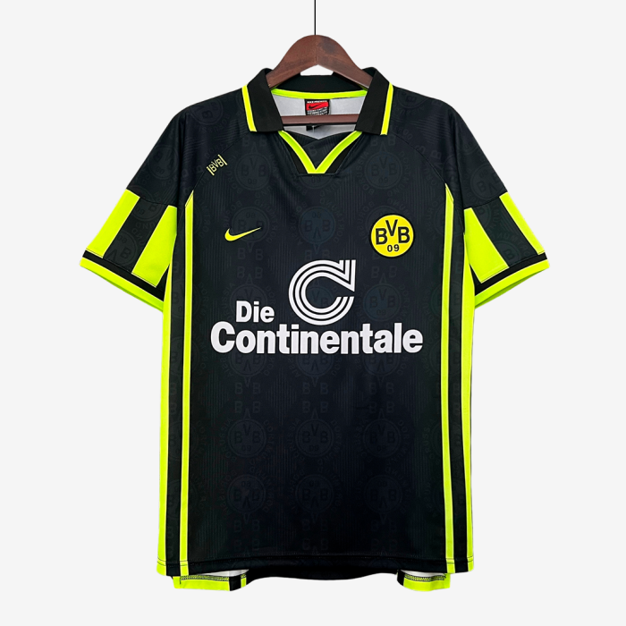 Borussia Dortmund 1996/97 Away Jersey – Retro Version - Image 1