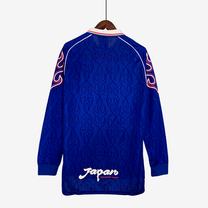Japan 1998 Home Jersey Long Sleeve – Retro Version - Image 7