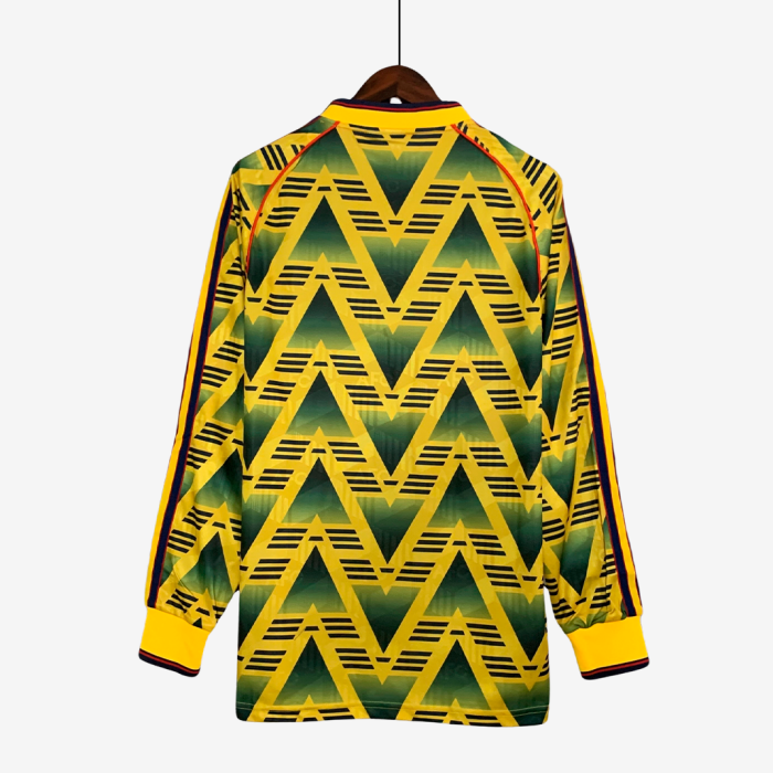 Arsenal 1991/93 Away Jersey Long Sleeve – Retro Version - Image 7