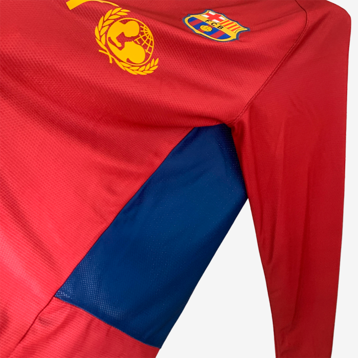Barcelona 2008/09 Home Jersey Long Sleeve – Retro Version - Image 7
