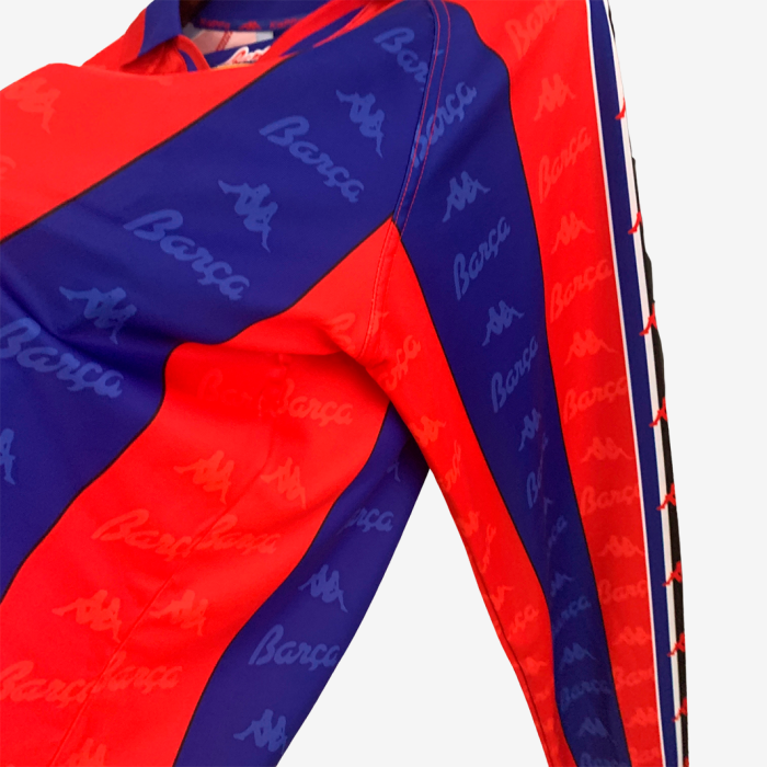 Barcelona 1996/97 Home Jersey Long Sleeve – Retro Version - Image 6