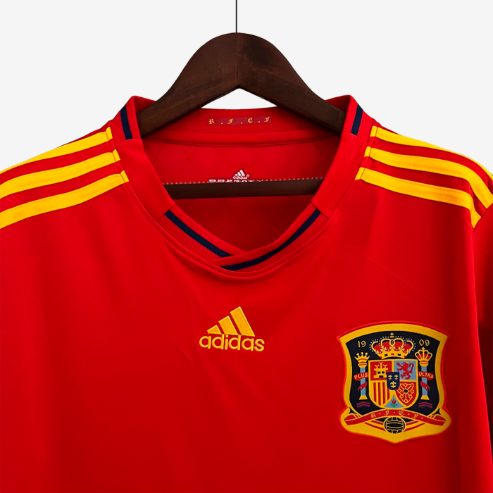 Spain 2010 Home Jersey – Retro Version - Image 7